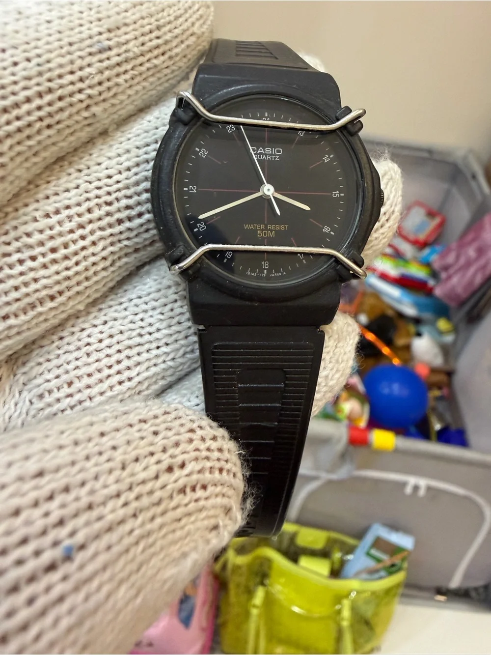 Ultra Rare Vintage Casio MQ-30W Unisex Watch 1980s Bullbar Japan 317 RUNNING